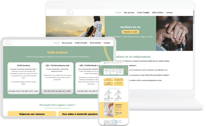 Dado et Vivi website